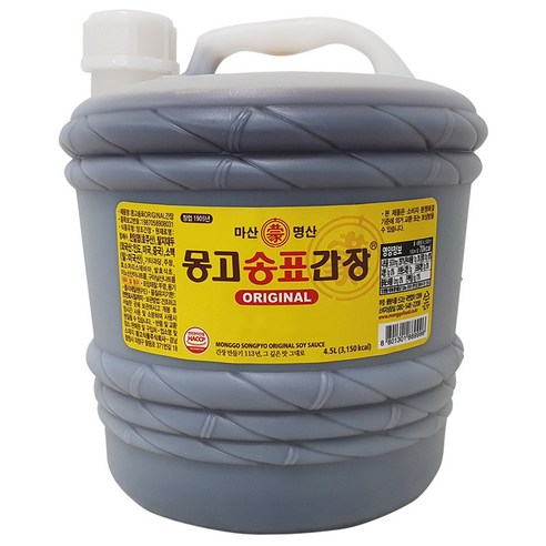 몽고간장 송표, 4.5L, 1개