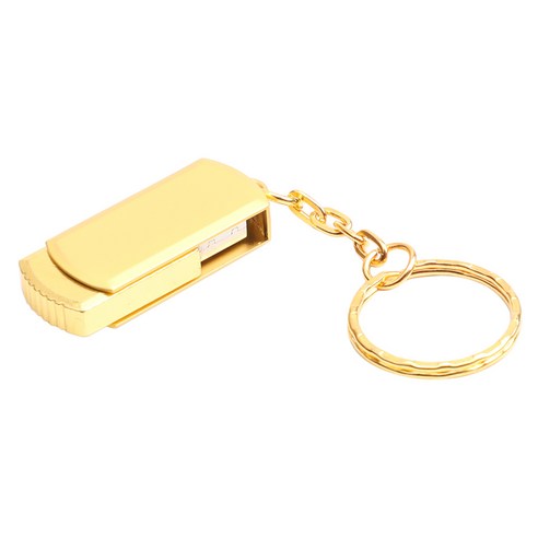 USB 플래시 드라이브 64기가바이트 4M-20MB / S 속도의 USB 2.0 미니 금속 메모리 스틱 U 디스크 메모리 카드 골든 (64G), 보여진 바와 같이, 하나