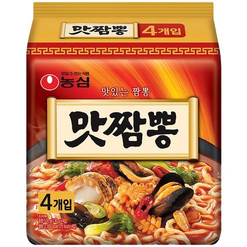 농심 맛짬뽕, 40개