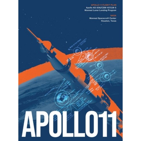 (영문도서) Apollo 11 Flight Plan: Relaunched Hardcover, John Alan Gibson E.U., English, 9798986701806