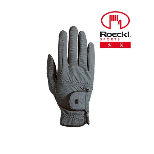[Roeckl Sports] ROECK-GRIP WINTER 겨울용 성인 승마장갑, 8, 블랙, 1개