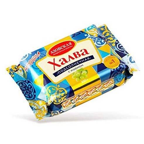 프리미엄 품질 수입 건포도 해바라기 할바 3팩 Premium Quality Imported Sunflower Halva With Raisins Pack Of 3