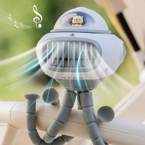 아기에게 시원함과 편안함을 선사하는 스네몬 유모차 선풍기