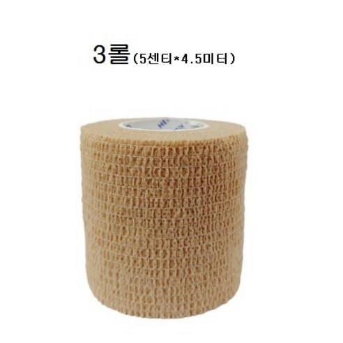 하임케어 고탄력밴드 5cm x 4.5m, 3개