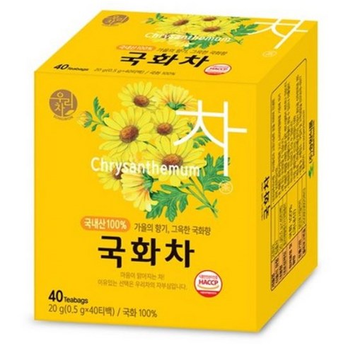 우리차 국화차 티백