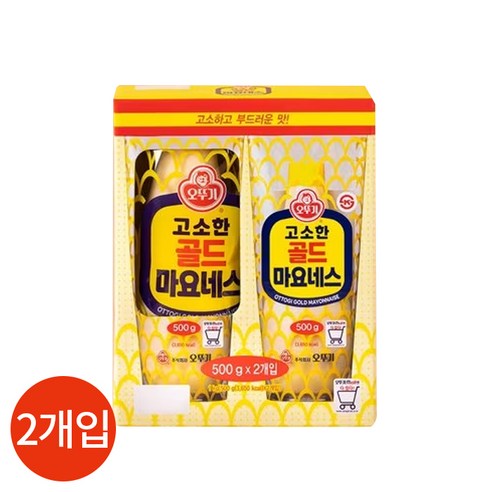 오뚜기 골드 마요네즈 500g x 2입, 2개