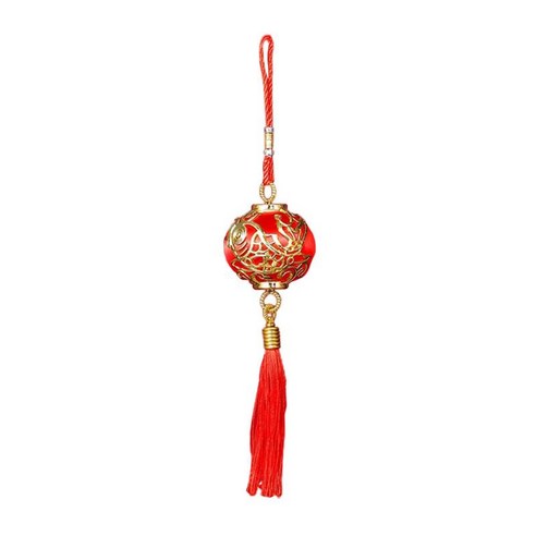 붉은 중국 등불 구정 중국 봄 축제 결혼식 축제 축하 장식 매달려 펜던트 장식, 30x8cm 17g, 플란넬