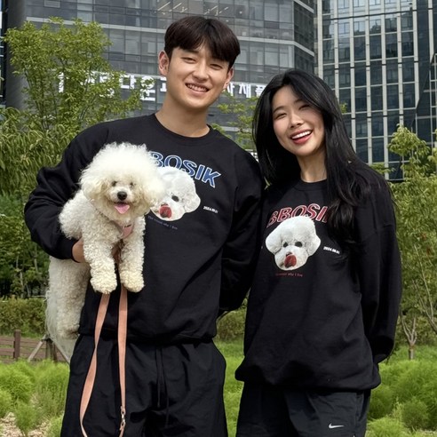 반려동물을 위한 특별한 옷, 강아지 맨투맨 제작 고양이 티셔츠 강아지커플룩