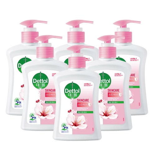 데톨 핸드워시 스킨케어 본품 250ml * 6개