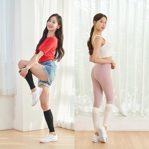 퓨어스텔라 의료용 압박스타킹 종아리 압박밴드 혈액순환 다리부종 여성 남성, 편안한압박(릴렉스핏), 블랙, 1개, 편안한압박(릴렉스핏)/종아리