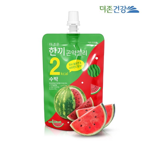 더존건강 한끼 곤약젤리 수박 150g 1팩, 1개, 단품, 150ml