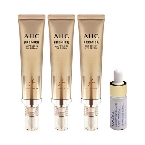 AHC 아이크림 시즌11 40ml x3 + 코클레아 기미크림 앰플 10ml, 상세페이지 참조, 상세페이지 참조