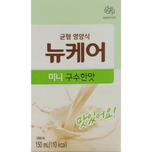 대상웰라이프 뉴케어 미니 구수한맛, 150ml, 15개