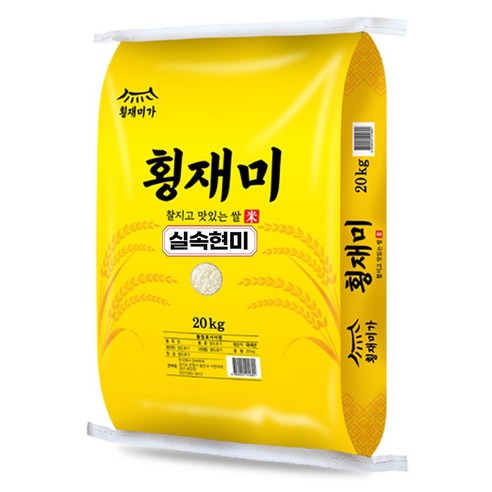 횡재미가 국산 실속 현미 20kg, 단품