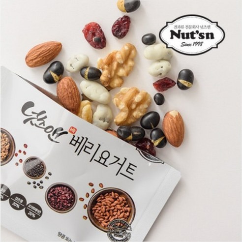 넛츠앤 하루견과 베리요거트 50봉 세트, 견과류 하루한줌으로 아침을 대체할 수 있는 건강 간식 견과류100봉 넛츠앤 하루견과 베리요거트 50봉 세트, 견과류 하루한줌으로 아침을 대체할 수 있는 건강 간식 견과류100봉
