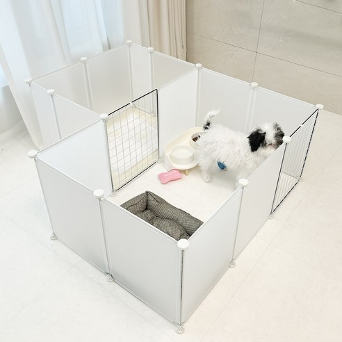 안전과 편안함을 보장하는 퍼피키튼 강아지 펜스