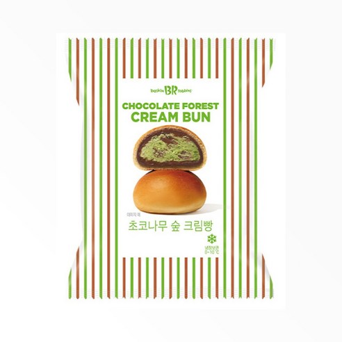 배스킨 초코나무숲크림빵 120g x 15개, 15개, 120g