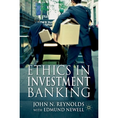 Ethics in Investment Banking Paperback, Palgrave MacMillan