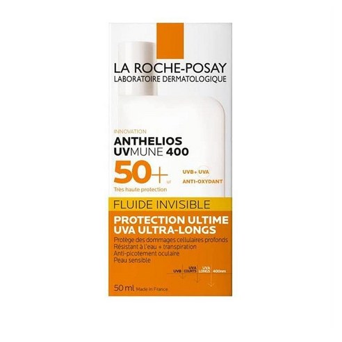 라로슈포제 안뗄리오스 400 선크림 50ml SPF50+ La Roche-Posay Anthelios Invisible Fluid UVMune