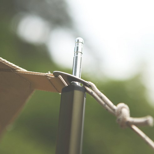 믿을 수 있는 캠핑을 위한 가변적 높이 조절 폴대