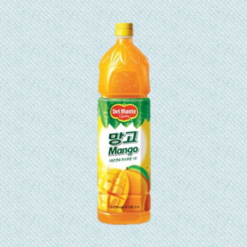 롯데칠성 델몬트 망고 로어슈거, 20개, 400ml