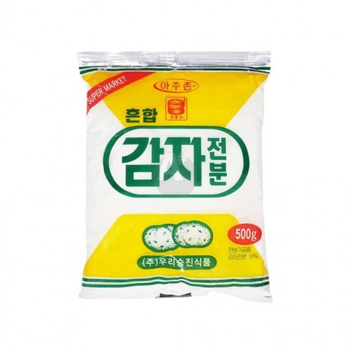 우리승진식품 맷돌표 혼합감자전분 500gX10개 부침용, 1개, 1g