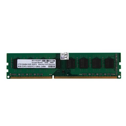 AMD에 대한 DDR3 메모리 램 PC3-12800 인 1600MHz 1.5V 240Pins 데스크톱 DIMM, 4기가바이트, 초록