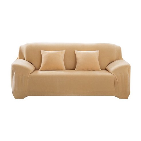 플러시 탄성 소파 보호대 커버 소파 두꺼운 부드러운 소파 커버, 1pc 90-140cm, 01
