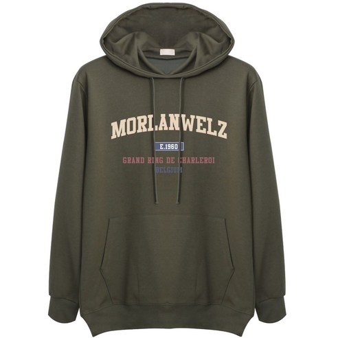 몰랑기모후드 국내생산 M~2XL 남여공용 빅사이즈 티셔츠 남성 남자 여성 여자 기모 후드티