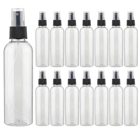 27리빙 스프레이 공병, 15개, 250ml 블랙캡 투명