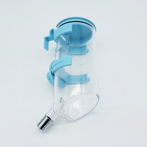 마단 물병 H-220 철장걸이용물병 강아지물병 400c.c, 베이비블루, 1개