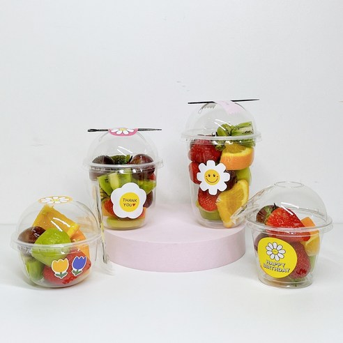 다양한 용도와 편리함, 믿을 수 있는 품질의 컵과일도시락용기