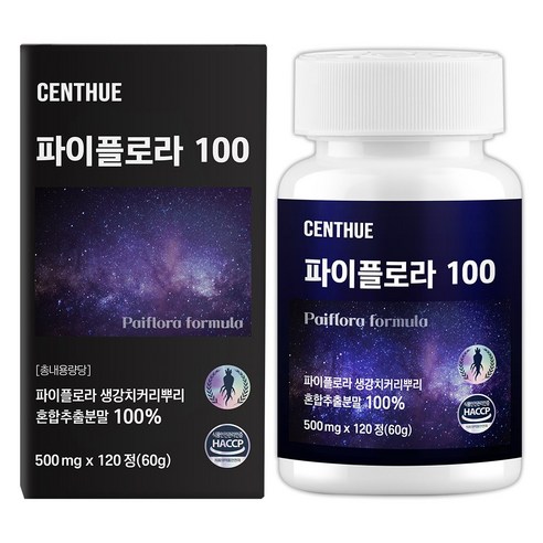 파이플로라 100, 1개, 120정