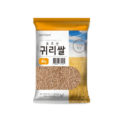 대구농산 호주산 귀리쌀, 4kg, 1개