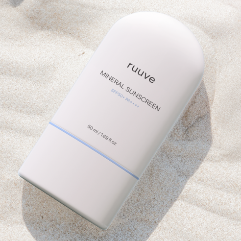 민감 피부도 안심! 끈적임 없이 촉촉한 러베 유기농 무기자차 선크림