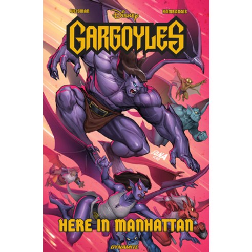 (영문도서) Gargoyles: Here in Manhattan Paperback, Dynamite Entertainment, English, 9781524123550