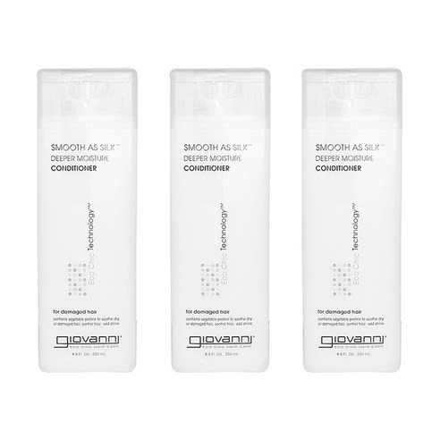 지오바니 스무스 애즈 실크 디퍼 모이스처 컨디셔너, 250ml, 3개