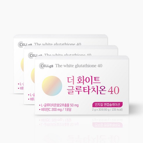 네이플 더 화이트 글루타치온 40 인지질 엔캡슐레이션 30p, 60g, 3개