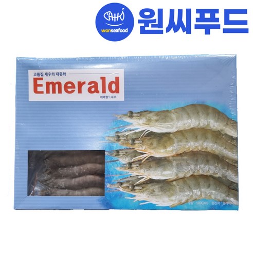 원씨푸드 중하새우 40미 500g, 1개