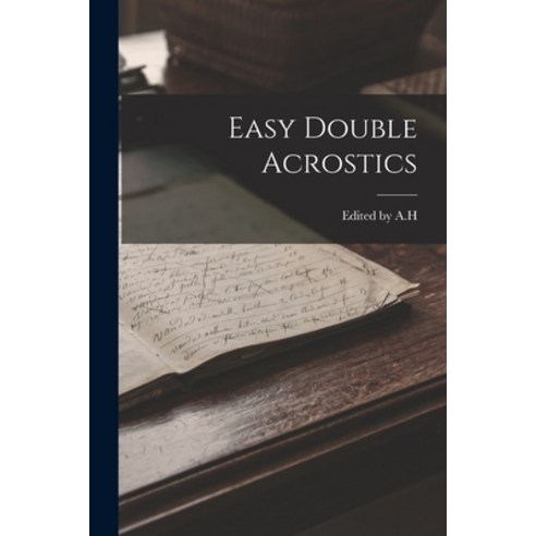 (영문도서) Easy Double Acrostics Paperback, Legare Street Press, English, 9781016546386