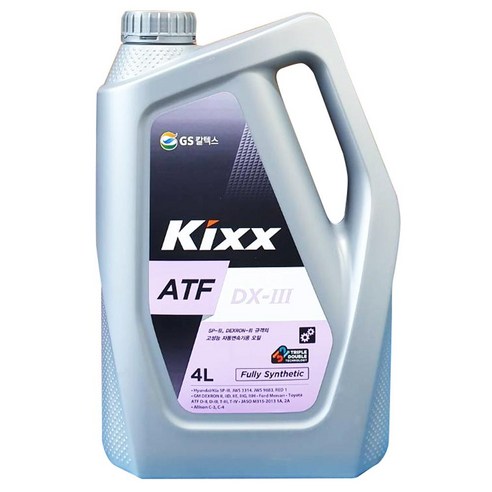 기어오일(자동) Kixx ATF DX-III_4/4L(덱스론) L2509440K1 GS칼텍스 1/EA [W826-0334], 산업용품, 1개