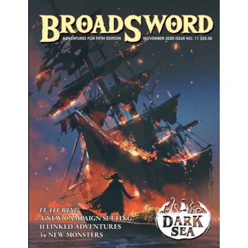 BroadSword Monthly #11: Adventures for Fifth Edition Paperback, Independently Published, English, 9798579234087
