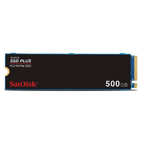 샌디스크 SSD 플러스 M.2 NVMe, 500GB, 500GB