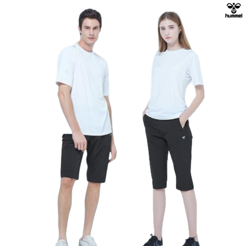 험멜 남녀공용 기능성 티셔츠 여름냉감 운동용 티셔츠