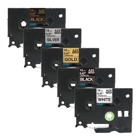 브라더 라벨 프린터 테이프 세트 호환 PT-P300BT PT-P710BT PT-D600 PT-D610BT PT-D200 PT-D200LB PT-P710BTWH, 6번 231 335 831 931 334