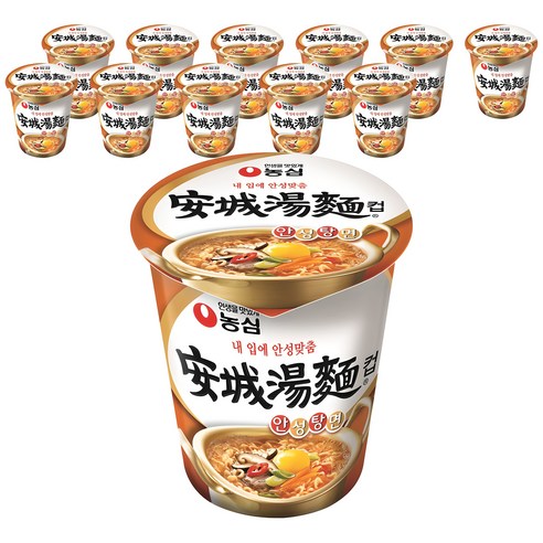 안성탕면 컵 66g