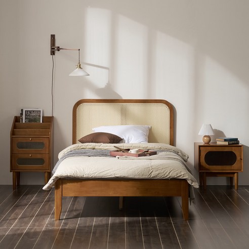 자연을 담은 편안한 수면 환경