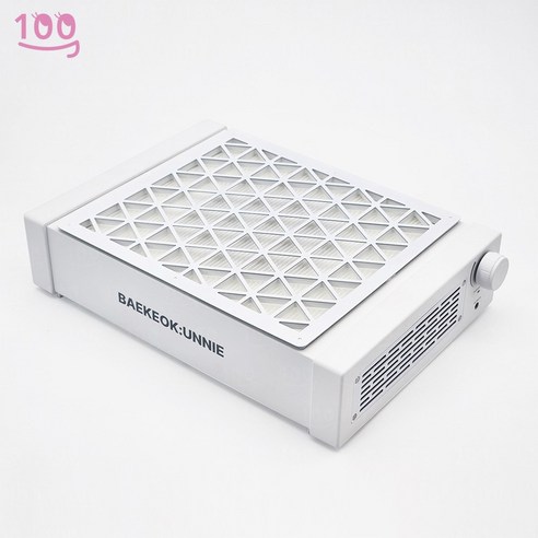 백억언니 드로윈 네일 흡진기 프리미엄 고출력 흡입기, 1개, 화이트