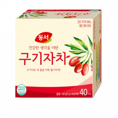 정선농협구기자 동서 구기자차 풍부한 맛과 건강을 담은 티백