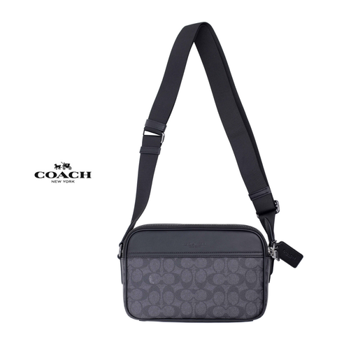 "가볍게 떠나자, 스타일은 챙기고!" 코치 크로스백으로 완성하는 자유로운 일상 남자명품크로스백